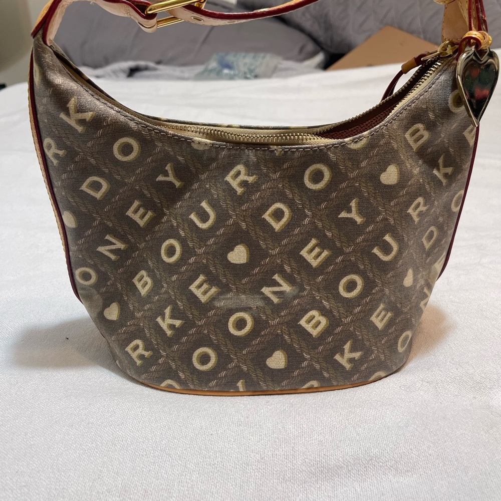 Dooney & Bourke Brown Classic Shoulder Bag (Used once)